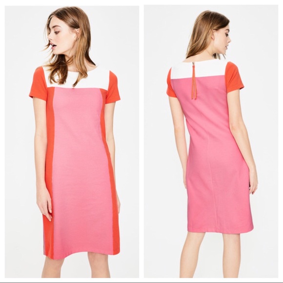 boden colorblock dress